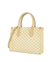 Off-white checkered handbag everywere
